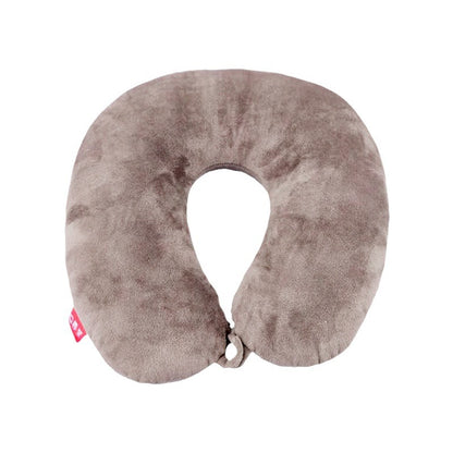 2025 New Cross-Border U-Shaped Pillow Portable Pp Cotton Office Nap Cervical Pillow Car High-Speed Rail Neck Pillow Wholesale