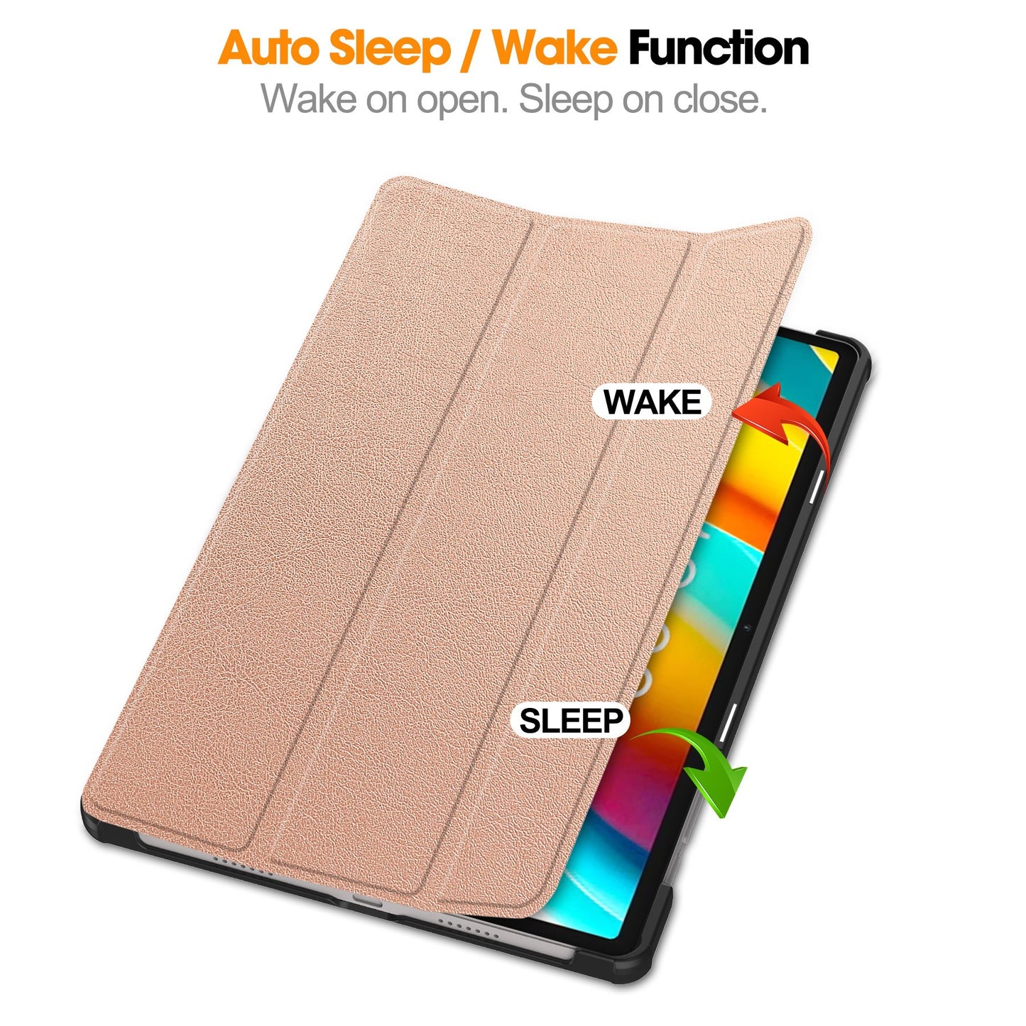 For Teclast T50 Pro Flat Panel Protective Case T50Pro Smart Magnetic Protective Leather Case