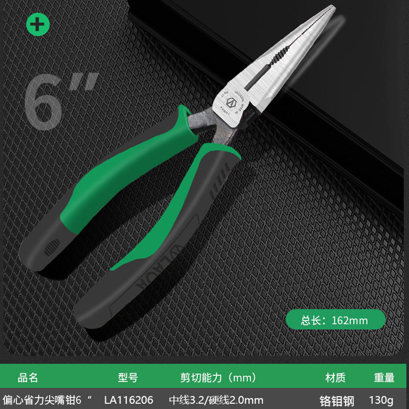 Old A Taiwan origin imported vice pointed-nose pliers wire pliers mouth pliers diagonal pliers fishing pliers wire shear