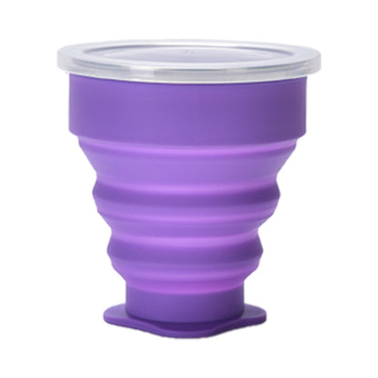 Cross-Border Silicone Foldable Water Cup, Portable Mouthwash Cup for Outdoor Travel, Lightweight and Convenient Cup, Watercup Portable