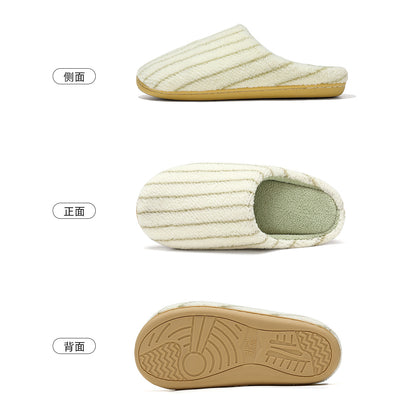 Cotton Slippers for Women Autumn and Winter 2025 New Indoor Home Silent Soft Bottom Non-Slip Floor Slippers for Men Winter