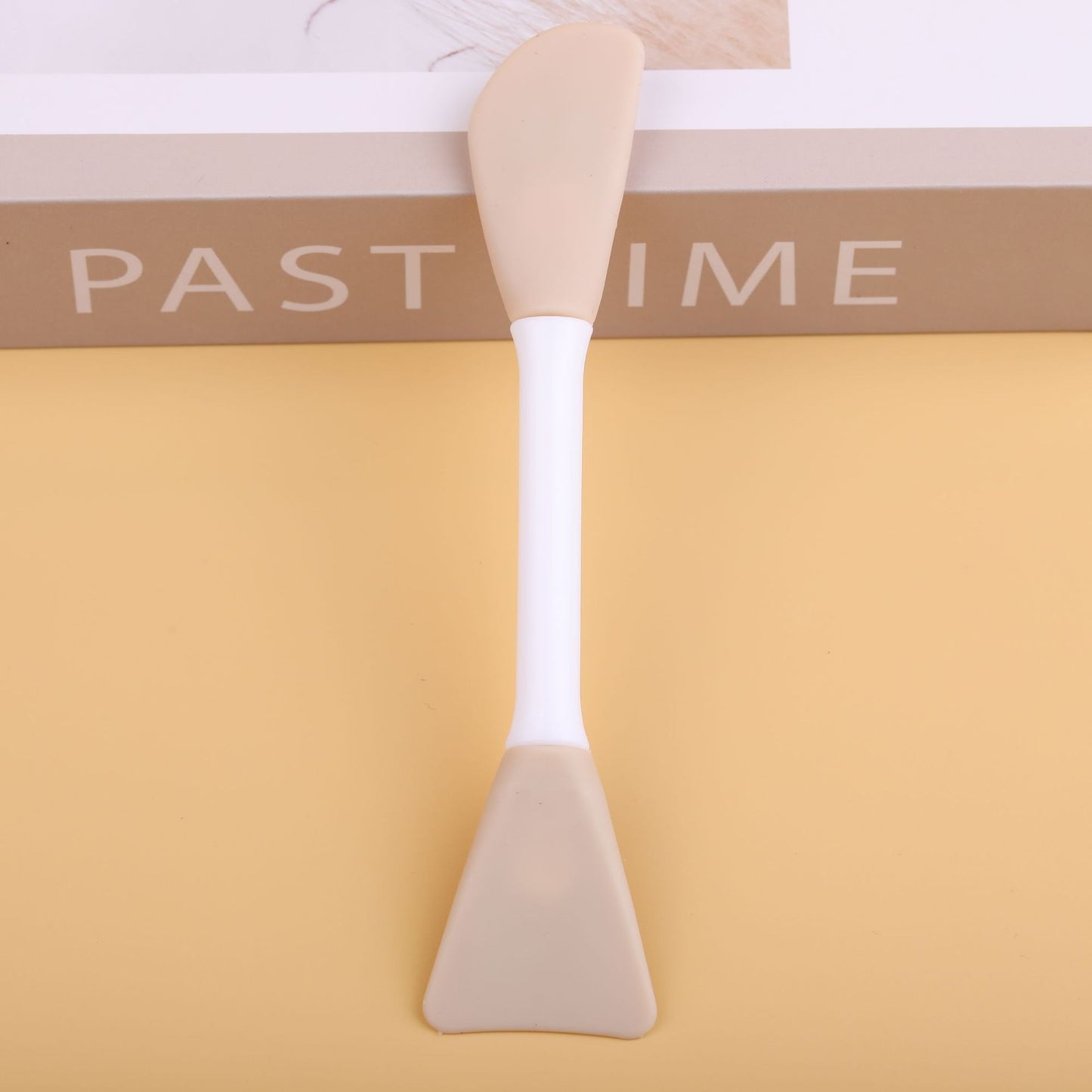 Double-Ended Silicone Mask Brush, Facial Cleansing Massage Brush, Mud Mask Application, Facial Homemade Soft Mask Tool Special Brush