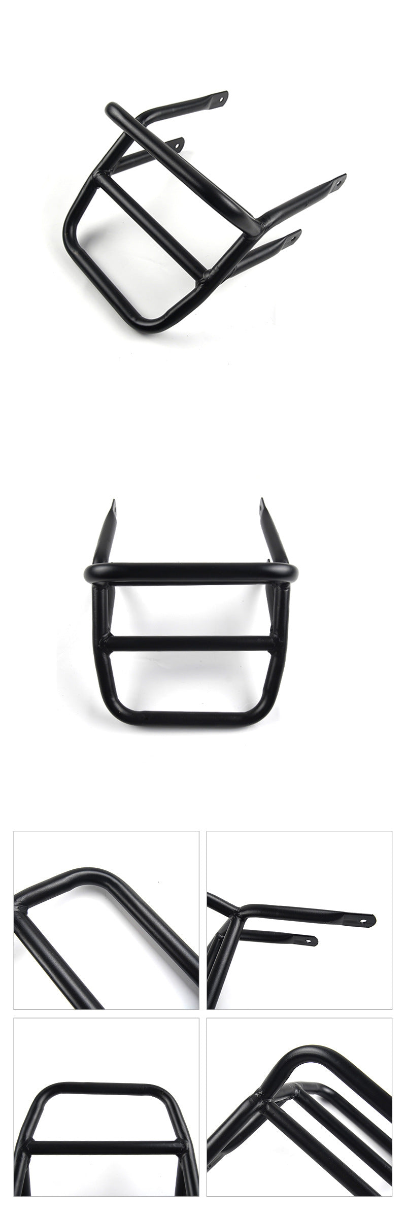 Suitable for Honda 125 Hunter Cub CT125 modified front shelf with accessories black JA55/JA65