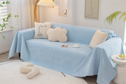 Four Seasons Universal Waterproof Sofa Towel Urine-proof Cat-scratch-proof Sofa Cover Cloth Towel Chenille Non-slip Non-sticky Sofa Cover