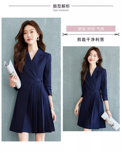 Gao Ding Light Luxury Suit dress Women's 2024 New Business Wear Business Commuter Gold Store Sales Department Work Clothes