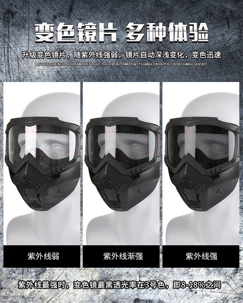 Zlang tactical mask outdoor riding cross-country skiing goggles mask lens 3mm outdoor CS protective equipment