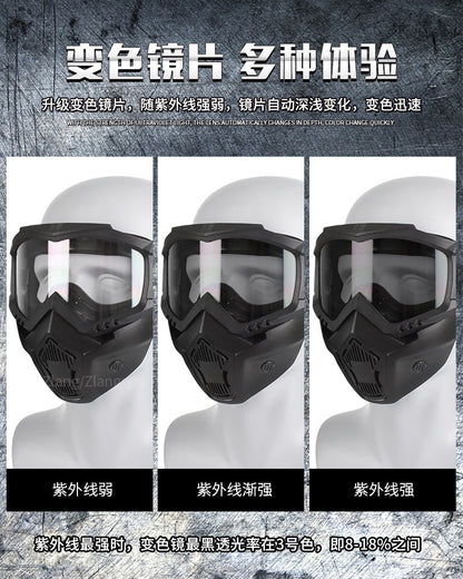 Zlang tactical mask outdoor riding cross-country skiing goggles mask lens 3mm outdoor CS protective equipment