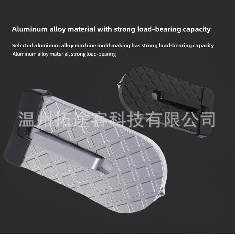 Car Assist Pedal for Climbing onto the Roof, Door Pedal, Car Door Step, Lightweight and Foldable