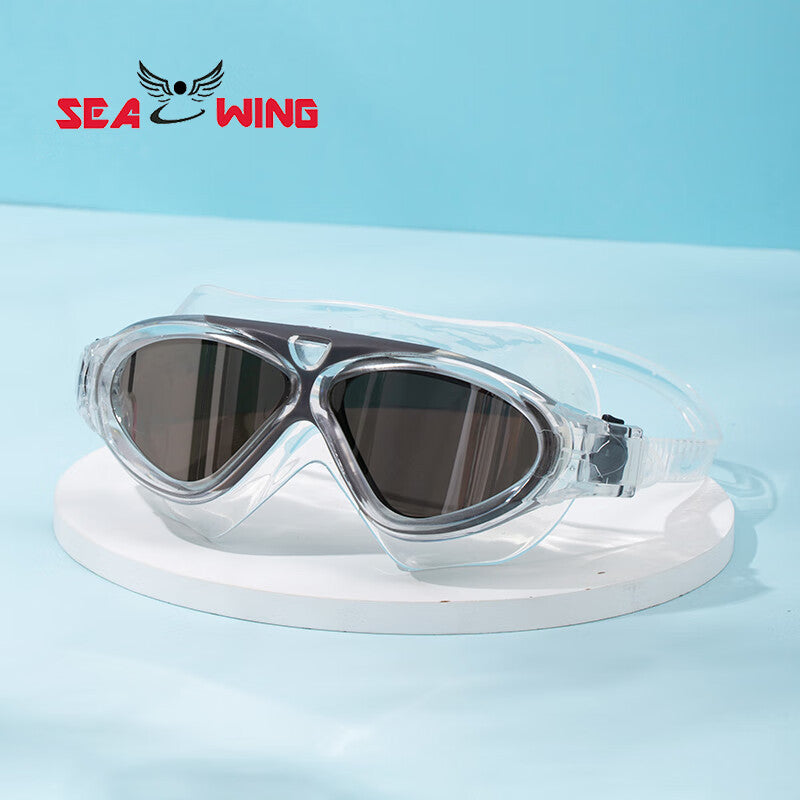 Large-Frame Swimming Goggles Liquid Silicone New Waterproof Diving Outdoor Sports Equipment Glasses Diving Goggles Wholesale