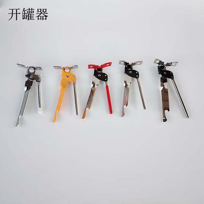 Stainless steel strong can opener can opener knife multi-function bottle opener kitchen utensils