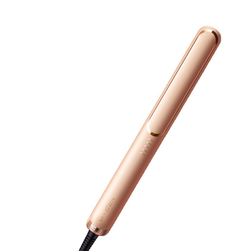 A generation of cross-border straight roll dual-purpose hair straightener portable electric splint hair salon household wet and dry curling iron