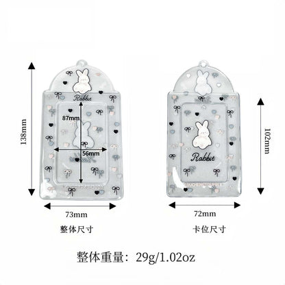 Supply Original Card Sleeve Small Card PVC Earth Flavor Star-chasing Aidou Campus Card Storage Card Bag Display Pendant Protective Cover