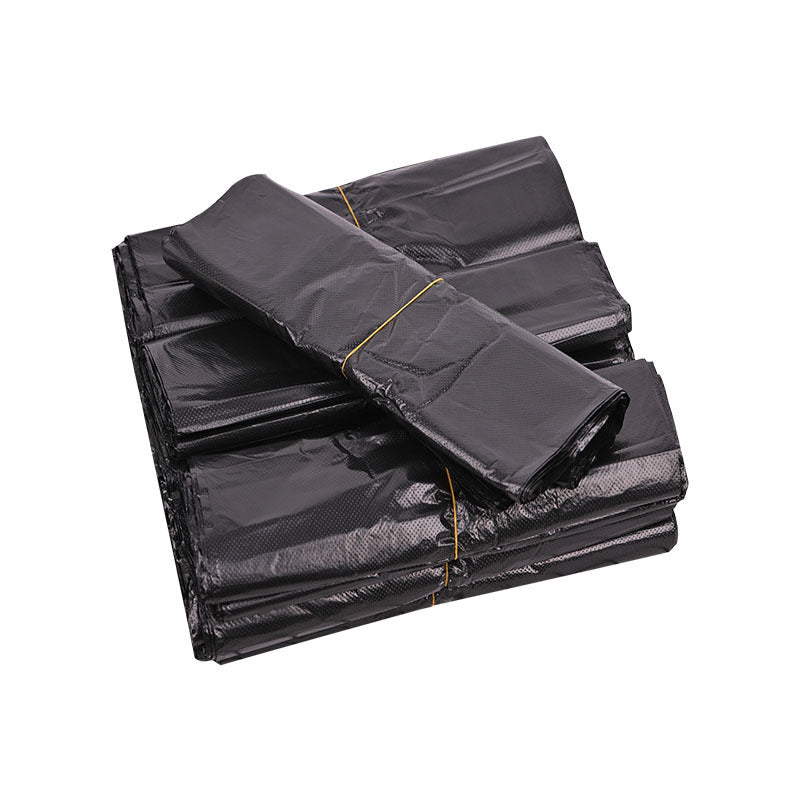Thickened Vest for Home Kitchen Use, Black Kitchen Waste Tote Bag, Vest-Style Wholesale Disposable Garbage Plastic Bag