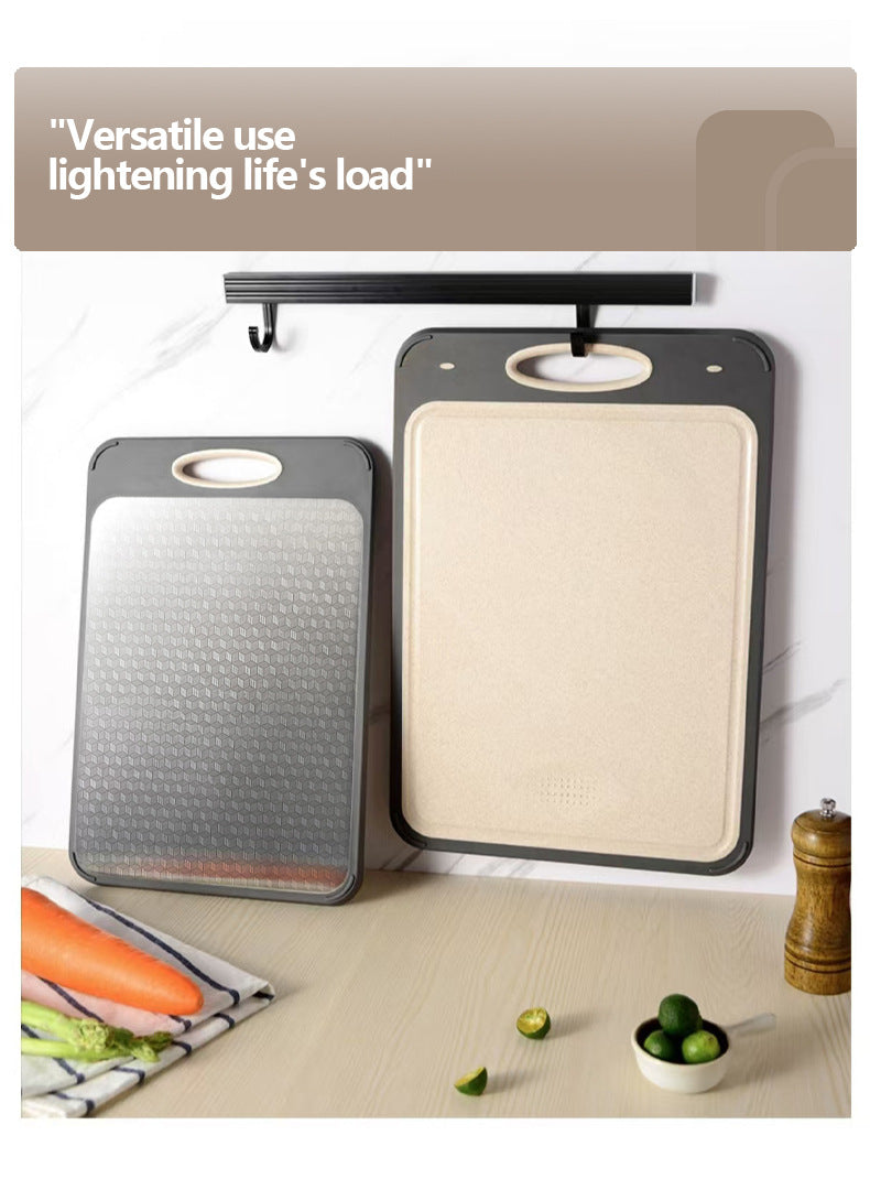 New in stock Amazon Explosions 3D Pattern Stainless Steel Cutting Board Titanium Cutting Board 304 Double-sided Cutting Board