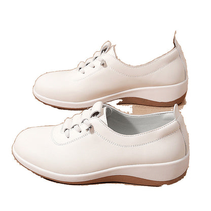Casual Shoes, Walking Shoes, Mom Shoes, Shoes for Middle-Aged and Elderly People That Don'T Tire Your Feet, Spring and Autumn Women's Shoes, 2025 New Style Single Shoes
