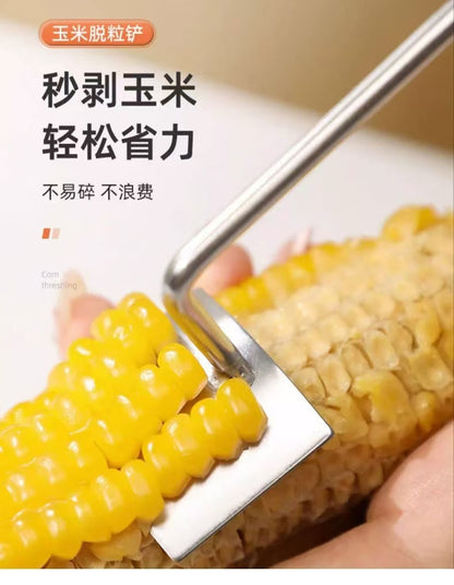 Stainless Steel Corn Scraper New Corn Thresher Corn Peeler Kitchen Gadget