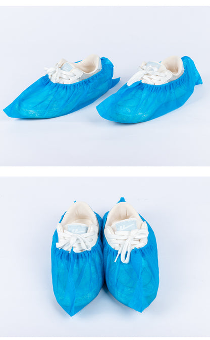 【Factory】Disposable Shoe Covers and Foot Covers, Thickened Version, Non-Slip, Wear-Resistant, Dust-Proof, for Indoor Home Use, Thick Non-Woven Fabric, Wholesale