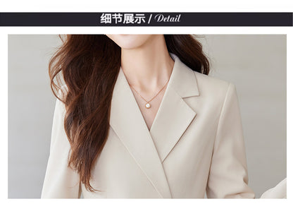 Gao Ding Light Luxury Suit dress Women's 2024 New Business Wear Business Commuter Gold Store Sales Department Work Clothes