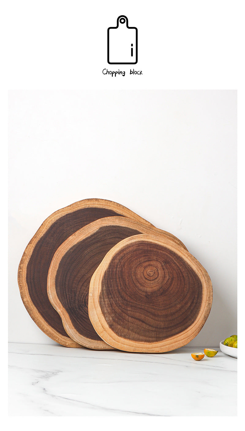 Creative Simple Solid Wood Cutting Board Natural Acacia Cutting Board Cutting Board Cutting Board Fruit Cutting Board Original Cutting Board