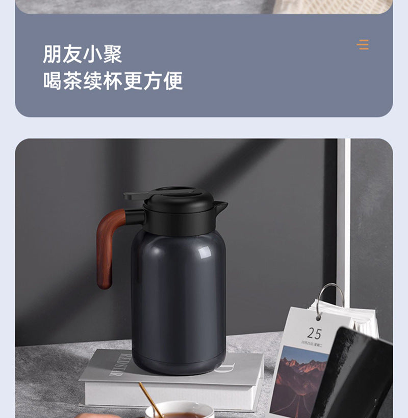 316L Stainless Steel Insulated Large Capacity Kettle for Home Use, Thermos for Tea, Dedicated for Warming Tea, Water Separation, and Stewing Tea Kettle