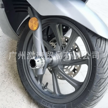 Suitable for Wuyang Honda Nwt150 Modified Accessories Exhaust Anti-Fall Stick Front Wheel Front Fork Cup Protection Anti-Fall Ball