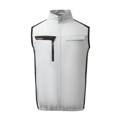 Summer Air-Conditioned Clothing Fan Clothing Sleeveless Cooling Refrigeration Sleeveless Outdoor Sports Sun Protection Vest USB Work Clothes