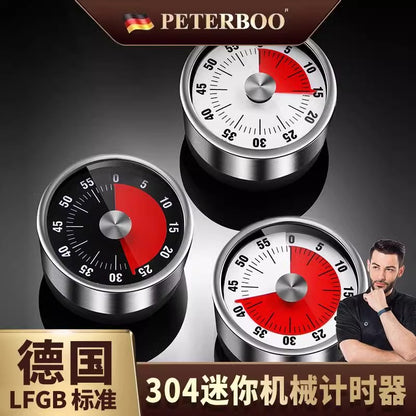 Visual Timer Kitchen Mechanical Timing Learning Children's Kitchen Reminder Magnetic Cooking Stopwatch Alarm Clock