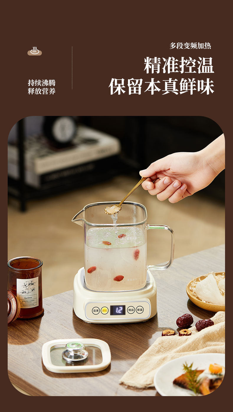 Health Pot Multi-functional New Household Glass Kettle Small Office Tea Maker Dormitory Flower Tea Pot Gift