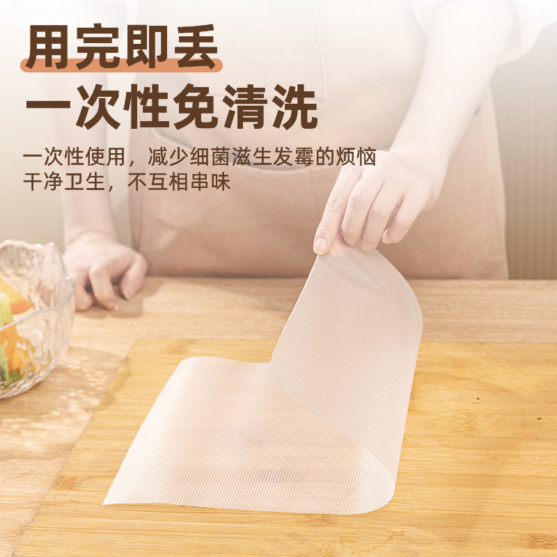 Household Kitchen Disposable Cutting Board Mat Eva Meat Cutting Board Mat Food Supplement Cutting Board Non-Slip Antibacterial Transparent Mat