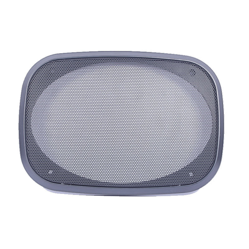 Car Horn Mesh Cover Audio Speaker Protective Mask Speaker Horn Cover Metal Iron Mesh 4X6 Square 6X9 Mesh