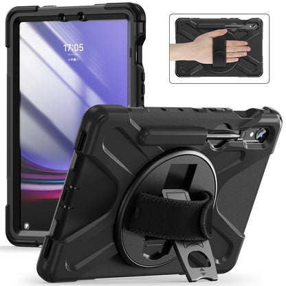 Applicable to Samsung Tab S9 FE/A9PLUS pirate king drop-resistant strap bracket protective cover