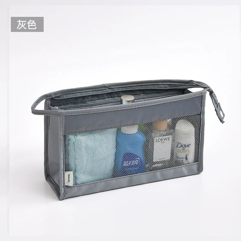 Toiletries Bag, Cosmetic Bag, Simple Men's Travel Carry-On Organizer, Female Dormitory Large-Capacity Waterproof Bag