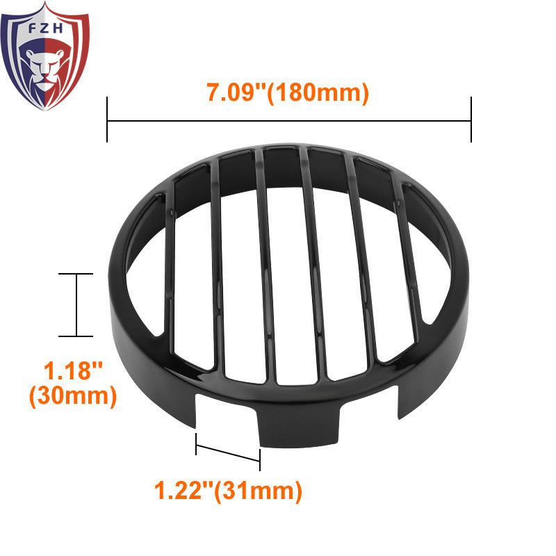 Suitable for Rebel Cmx300/500 Modified Headlight Hood Headlight Net Decorative Cover