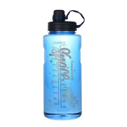 Super Large Capacity Space Cup Men's and Women's Sports Fitness Kettle Water Cup Anti-fall Explosion-proof Space Cup High Temperature Resistant Large Water Cup