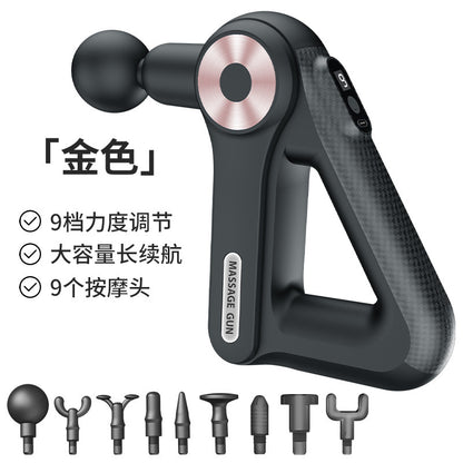 Professional-Grade Mini Fascia Gun Massager for Muscle and Neck, Electric Massage Gun for Shoulder and Neck, Portable Fitness
