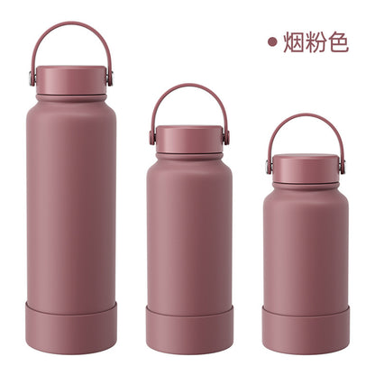 Space Kettle Thermos Cup with Large Capacity, Customizable Pattern and Logo, Stainless Steel Sports Portable Water Bottle Wholesale