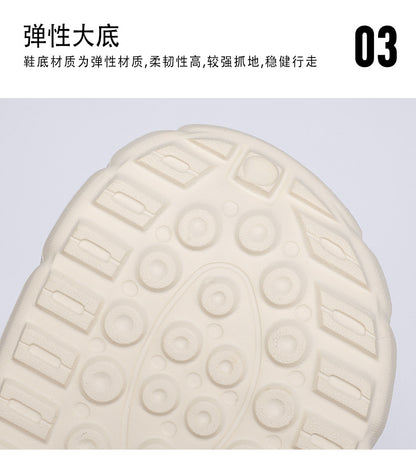 Waterproof Winter Men's Slippers 2025 New Winter Home Warm Thick-Soled Couple Casual Cotton Shoes for Women