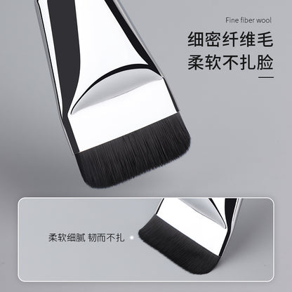 Popular One-Line Liquid Foundation Makeup Brush Blade Ultra-Thin Mask Flat Brush Beginners Do Not Eat Powder Makeup Brush