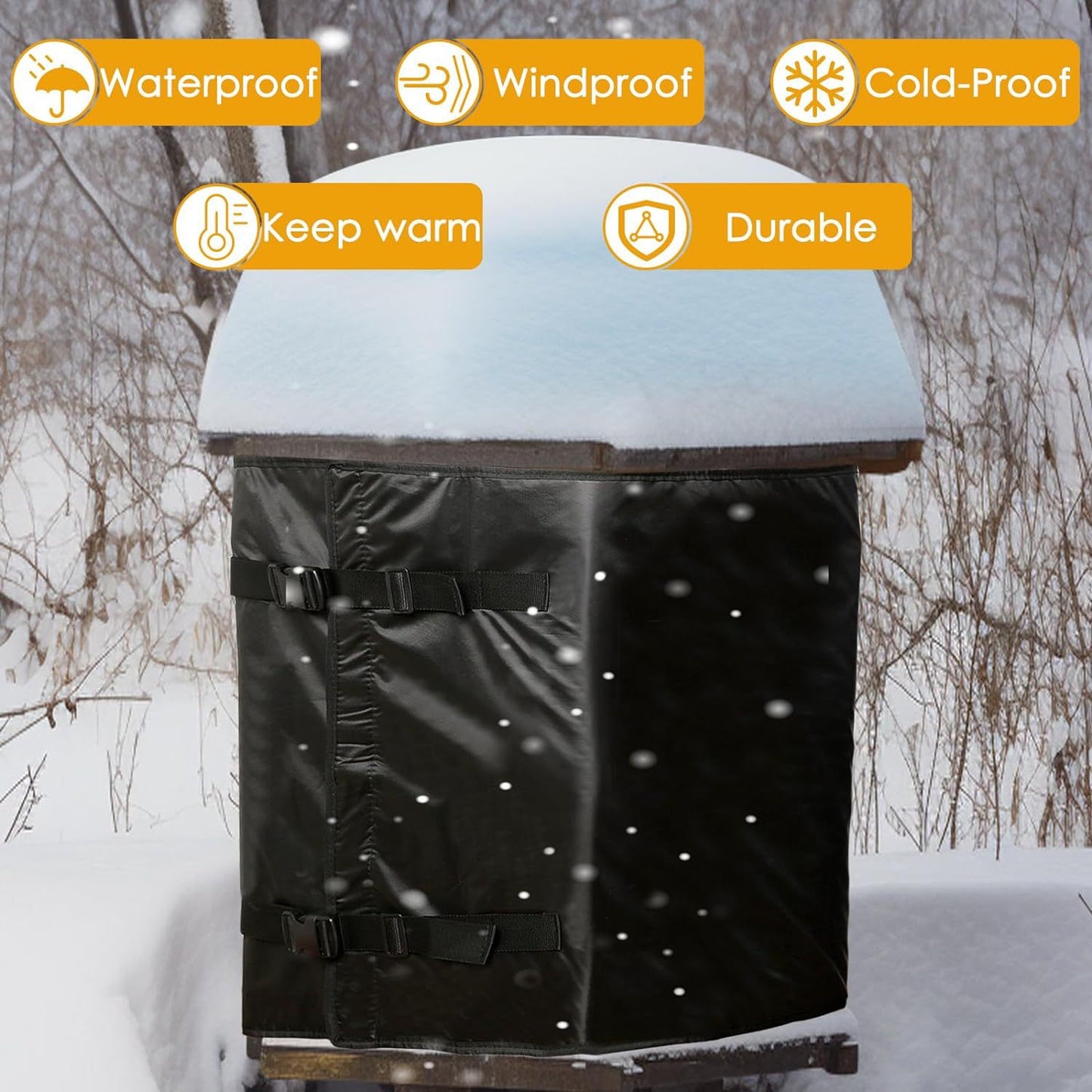 Amazon Hot Sale Winter Outdoor Beehive Windproof Protective Cover Adjustable Beehive Windproof Cover Thermostat Cover