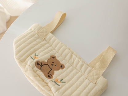 Ins Storage Basket Baby Diaper Clothes Toy Fixing Bag Bedding Storage Multi-use Storage Bag