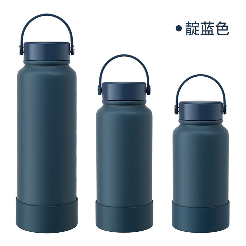 Space Kettle Thermos Cup with Large Capacity, Customizable Pattern and Logo, Stainless Steel Sports Portable Water Bottle Wholesale