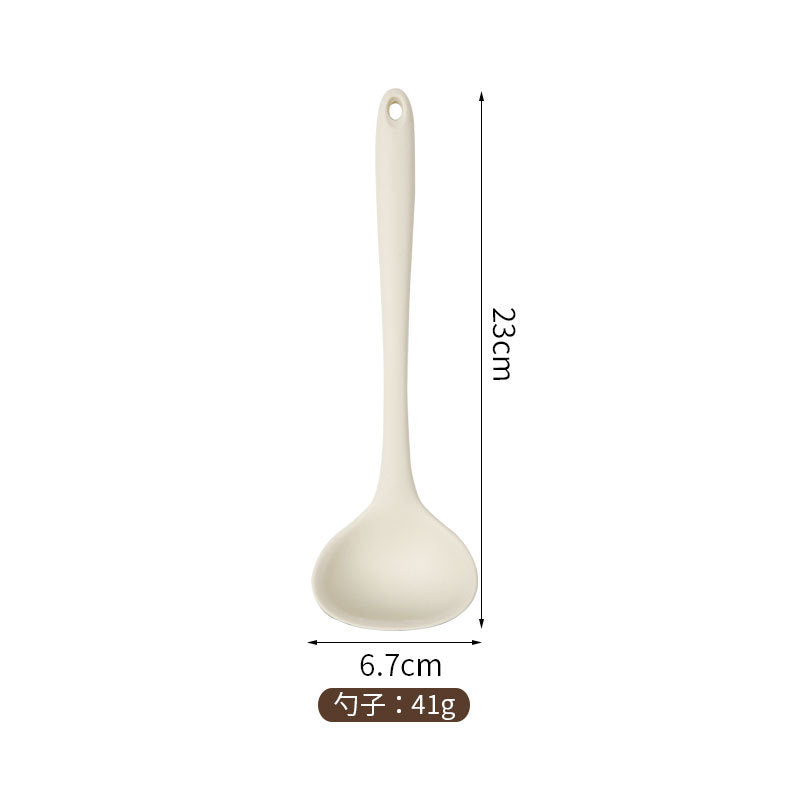 in stock Mini All-inclusive Silicone Kitchenware suit small size Silicone Soup Spoon Secret Shovel Household Non-stick Cookware for Children