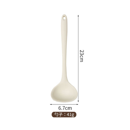 in stock Mini All-inclusive Silicone Kitchenware suit small size Silicone Soup Spoon Secret Shovel Household Non-stick Cookware for Children