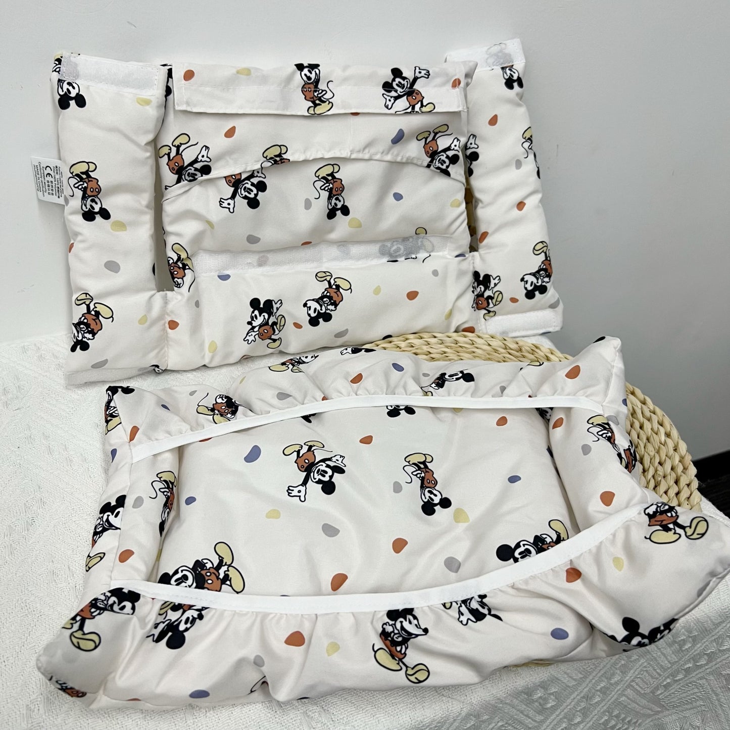 Ins Nordic Style Baby Dining Chair Children's Growth Chair Cushion Baby Dining Chair Cushion Waterproof and Urine-proof Sitting