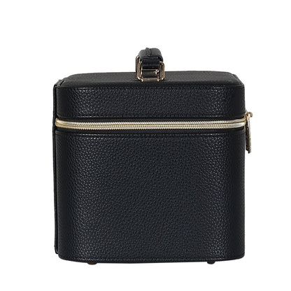 Cross-Border Led Mirror Travel Makeup Bag, Makeup Mirror, Cosmetics Portable Large-Capacity Makeup Case, Hand-Held Beauty Bag
