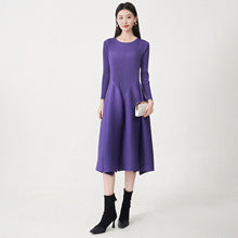 Miyake Hot Selling Dress Commuting Women's Summer Design Niche Drape Temperament Fashionable Elegant Tassel Midi Skirt