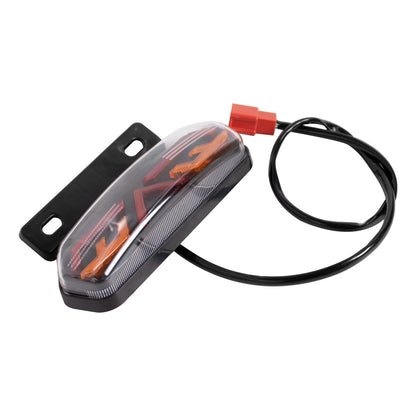 Factory wholesale electric car motorcycle tail light assembly 12V with bracket LED horse racing three-in-one driving tail light