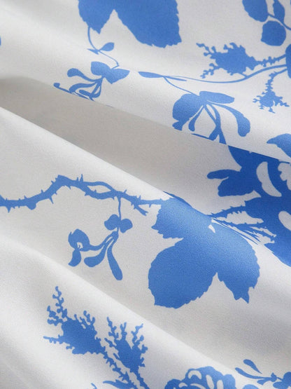 Amazon 2025 European and American New Women's Floral Printed Sling Homecoming dress Summer Sun Dress Spring Dress