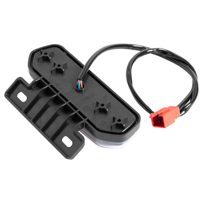 Factory wholesale electric car motorcycle tail light assembly 12V with bracket LED horse racing three-in-one driving tail light