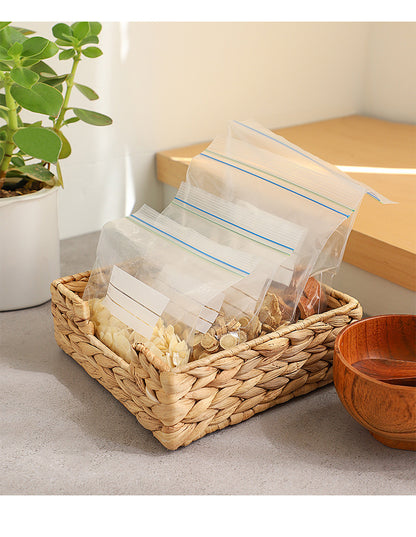 Double-gluten Fresh-keeping Bag Food Sealed Bag Vegetable and Fruit Refrigerated Storage Bag Food Classification Sealed Refrigerator Fresh-keeping Bag